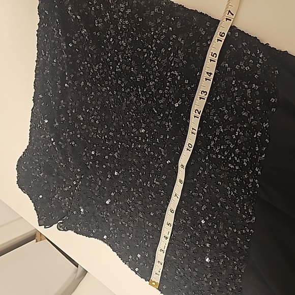 Women's Jkara Black Beaded Dress Size 8 - Picture 10 of 11